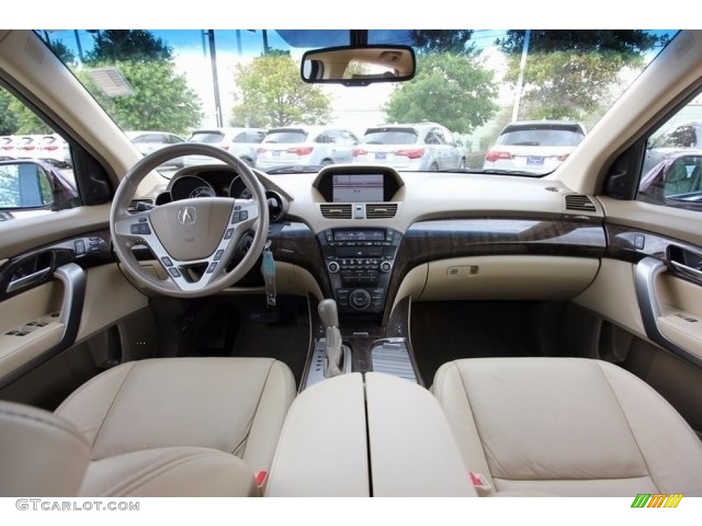 2013 MDX SH-AWD Advance - Dark Cherry Pearl / Parchment photo #9