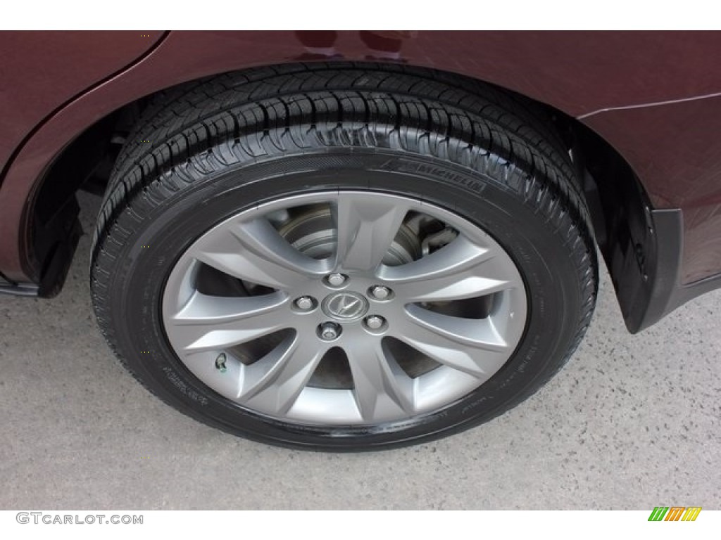 2013 MDX SH-AWD Advance - Dark Cherry Pearl / Parchment photo #13