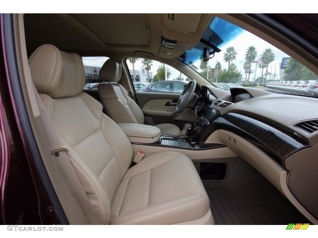 2013 MDX SH-AWD Advance - Dark Cherry Pearl / Parchment photo #29