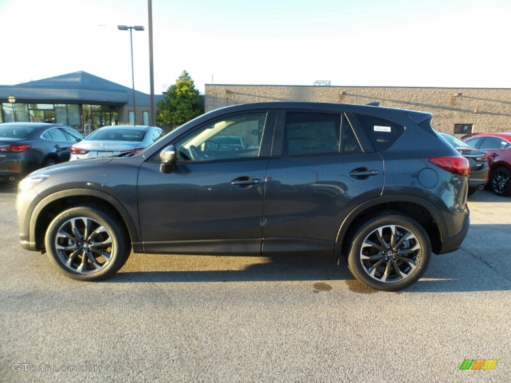 2016 CX-5 Grand Touring - Meteor Gray Mica / Black photo #1