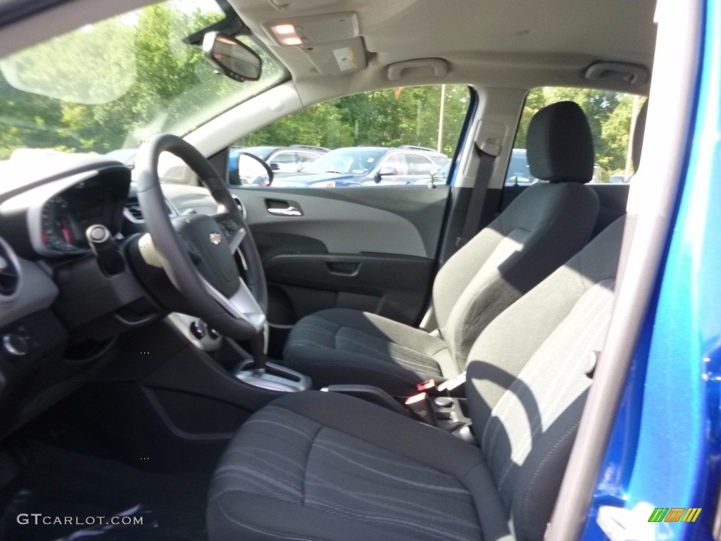 2017 Sonic LT Sedan - Kinetic Blue Metallic / Jet Black/Dark Titanium photo #10