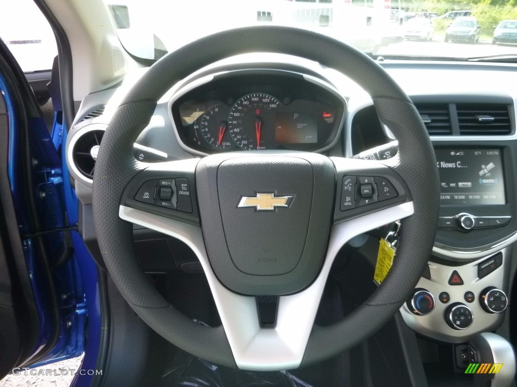 2017 Sonic LT Sedan - Kinetic Blue Metallic / Jet Black/Dark Titanium photo #16