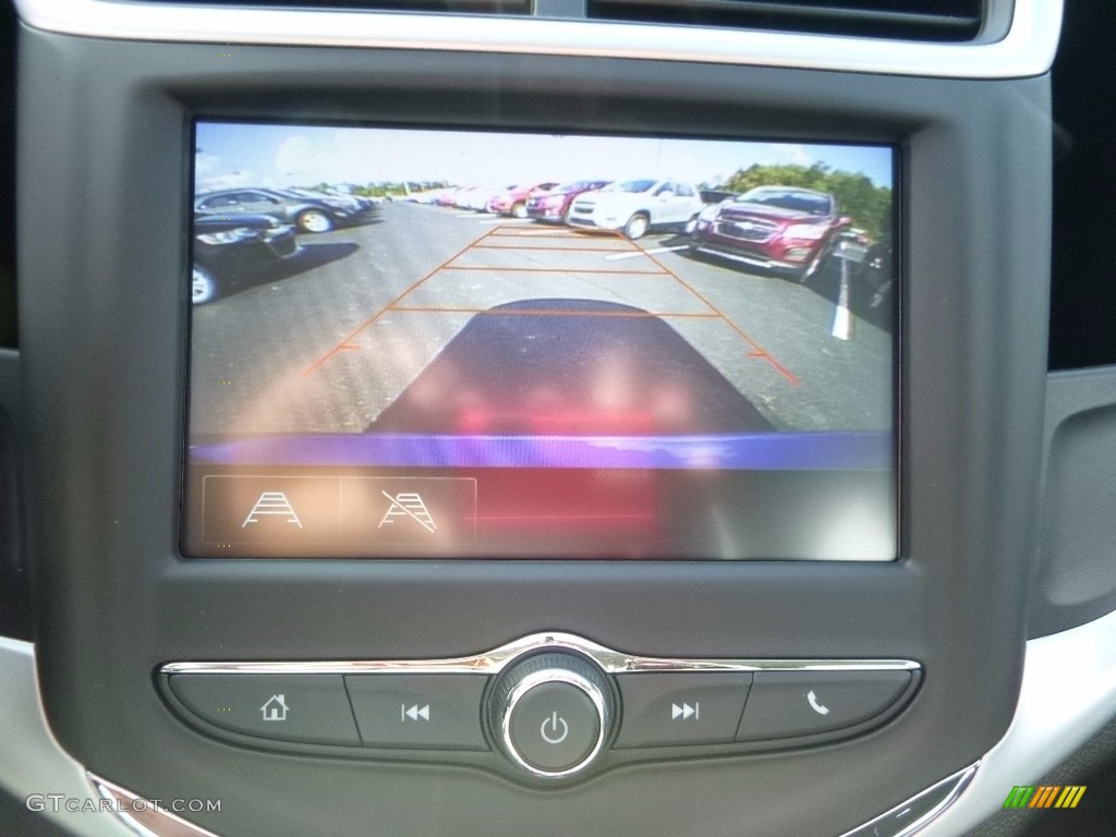 2017 Sonic LT Sedan - Kinetic Blue Metallic / Jet Black/Dark Titanium photo #18