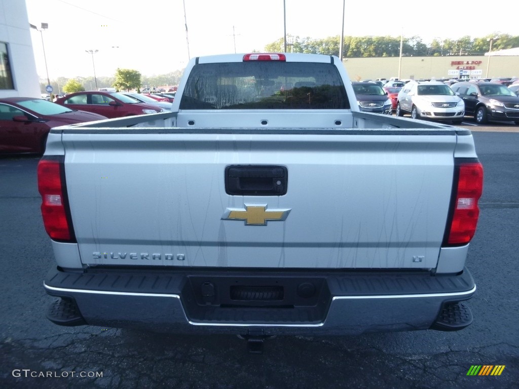 2017 Silverado 1500 LT Double Cab 4x4 - Silver Ice Metallic / Jet Black photo #6