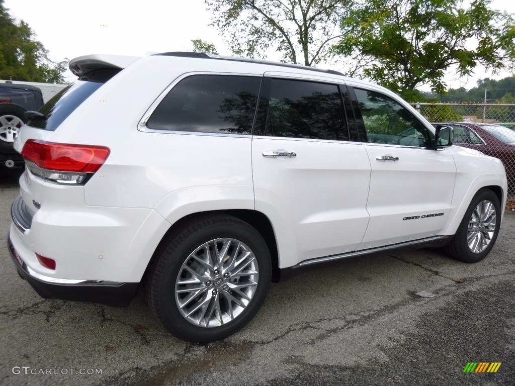 2017 Grand Cherokee Summit 4x4 - Ivory Tri-Coat / Dark Sienna Brown/Black photo #4