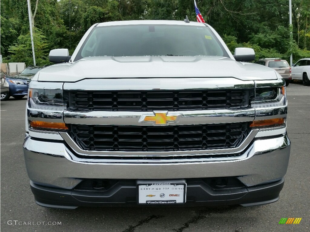 2016 Silverado 1500 LT Crew Cab 4x4 - Summit White / Jet Black photo #2