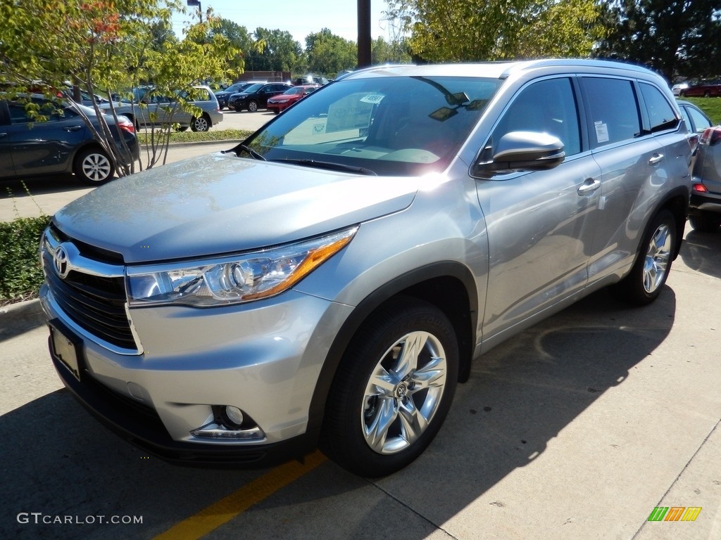 2016 Highlander Limited AWD - Silver Sky Metallic / Ash photo #1
