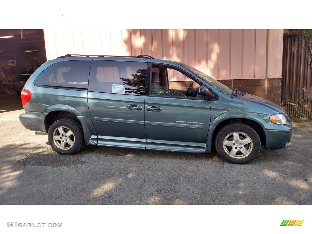 2006 Grand Caravan SXT - Magnesium Pearl / Medium Slate Gray photo #14