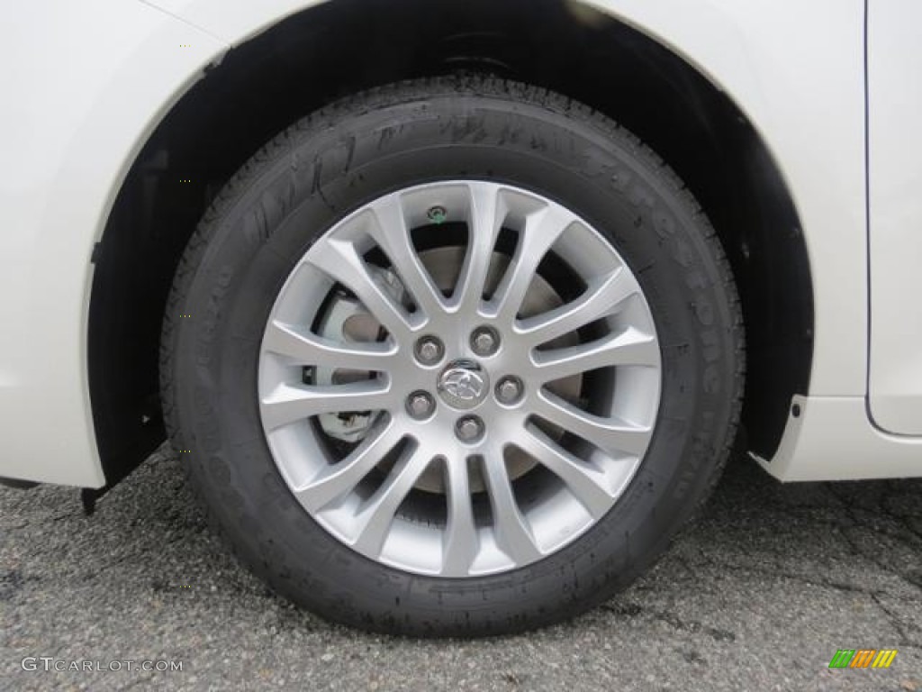 2017 Toyota Sienna XLE Wheel Photo #115842547
