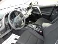 Black 2016 Toyota RAV4 XLE Hybrid AWD Interior Color