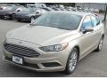 2017 White Gold Ford Fusion SE  photo #1