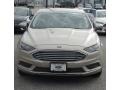 2017 White Gold Ford Fusion SE  photo #2