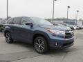 2016 Shoreline Blue Pearl Toyota Highlander XLE  photo #1