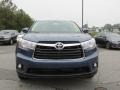 2016 Shoreline Blue Pearl Toyota Highlander XLE  photo #2