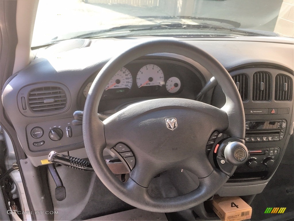 2005 Grand Caravan SE - Butane Blue Pearl / Medium Slate Gray photo #21