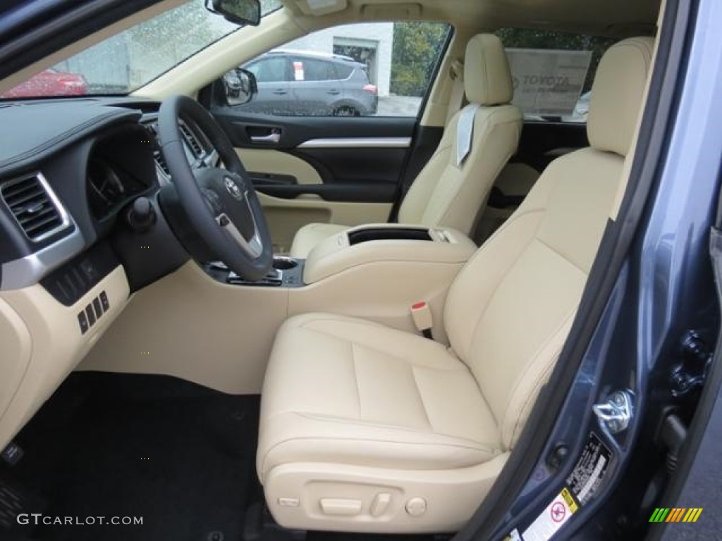 2016 Toyota Highlander XLE Front Seat Photo #115844133