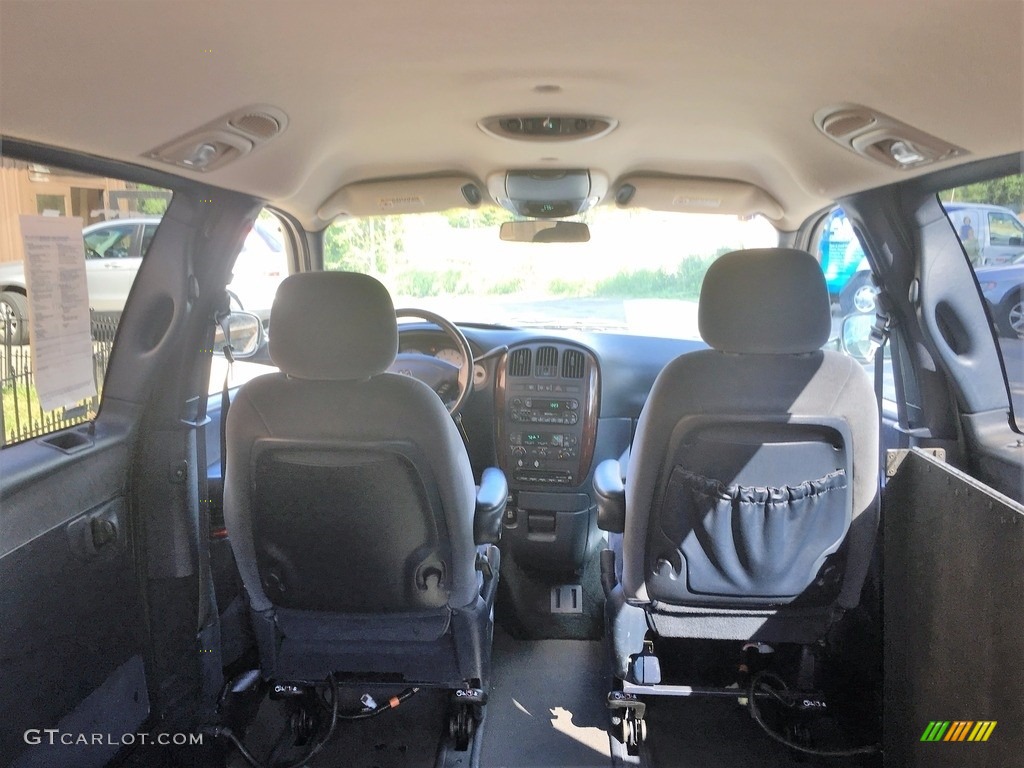 2001 Grand Caravan ES - Patriot Blue Pearlcoat / Navy Blue photo #4