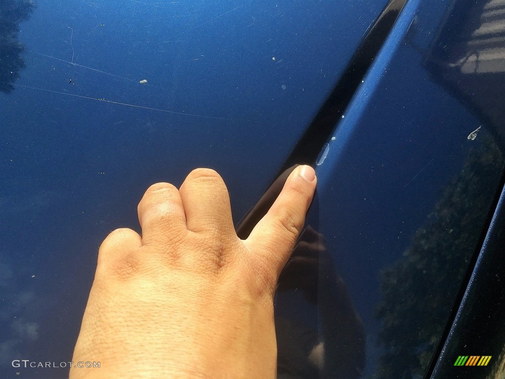 2001 Grand Caravan ES - Patriot Blue Pearlcoat / Navy Blue photo #9