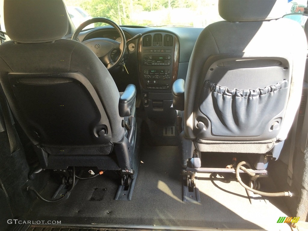 2001 Grand Caravan ES - Patriot Blue Pearlcoat / Navy Blue photo #17