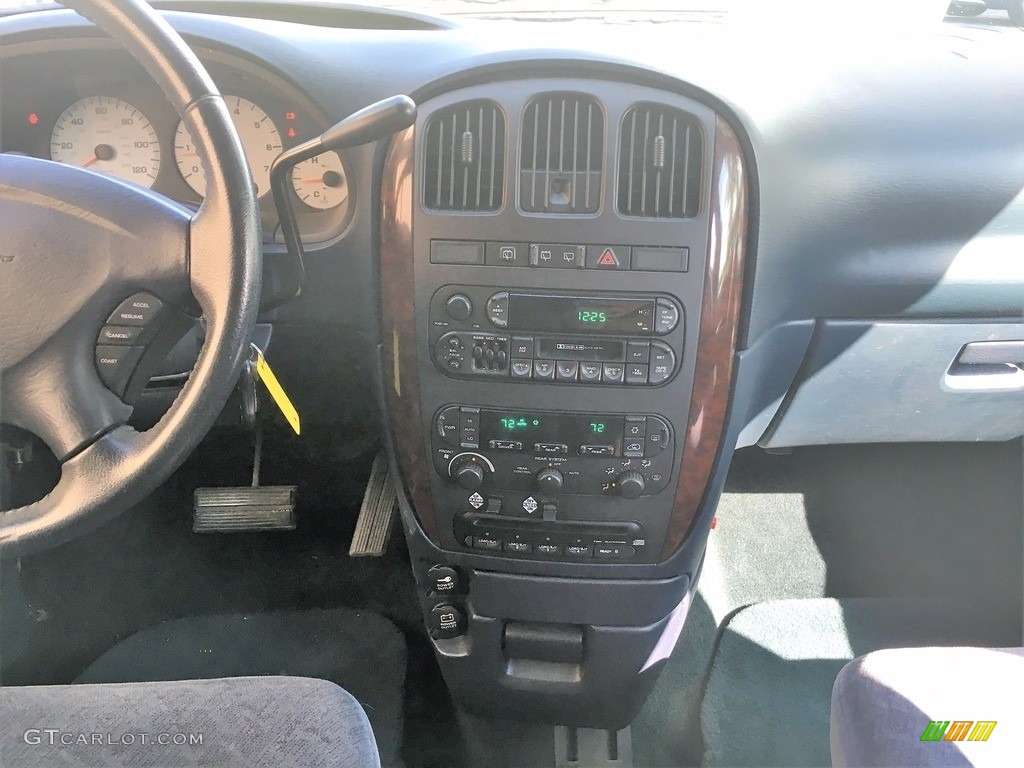 2001 Grand Caravan ES - Patriot Blue Pearlcoat / Navy Blue photo #18