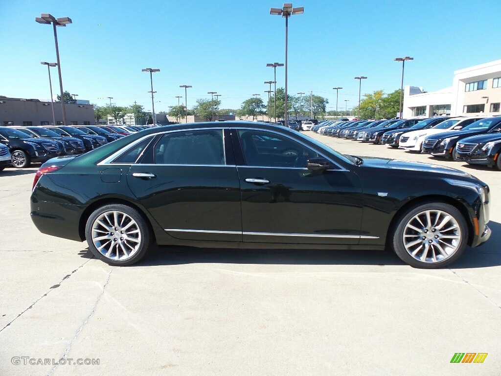 2017 CT6 3.0 Turbo Premium Luxury AWD Sedan - Dark Emerald Metallic / Jet Black photo #2