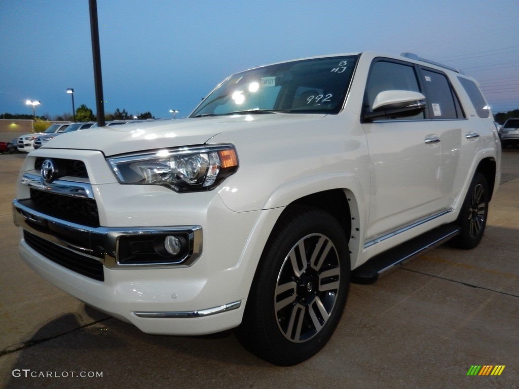 Blizzard White Pearl 2016 Toyota 4Runner Limited 4x4 Exterior Photo #115844944