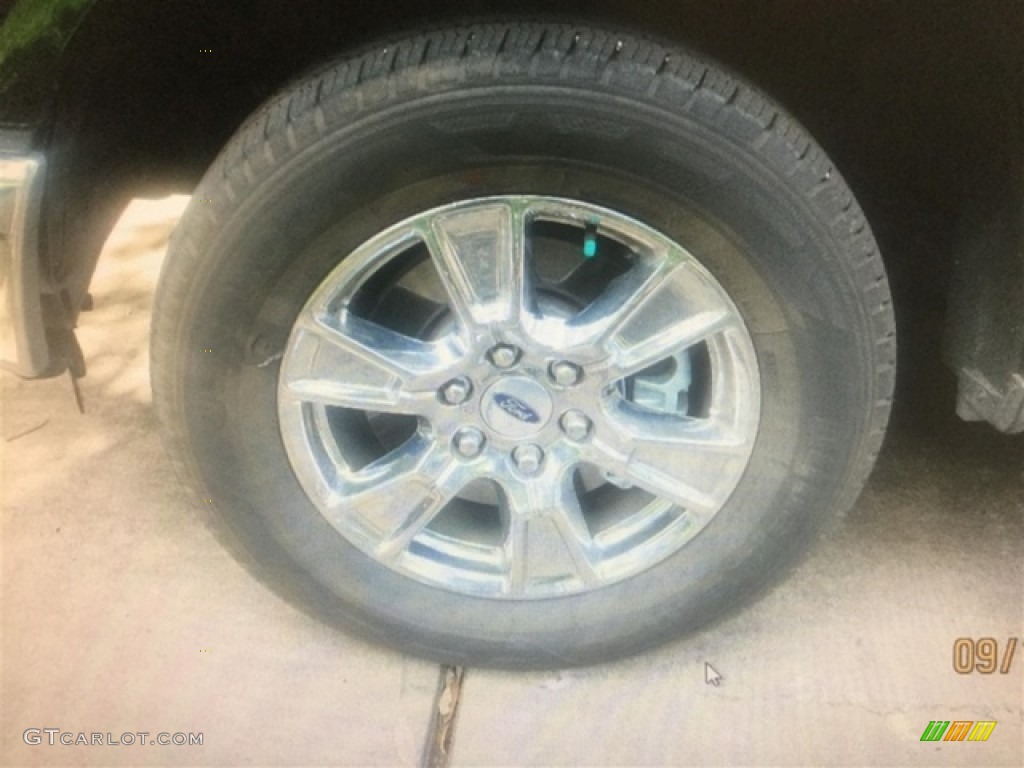 2016 F150 XLT SuperCrew - Green Gem / Medium Earth Gray photo #5