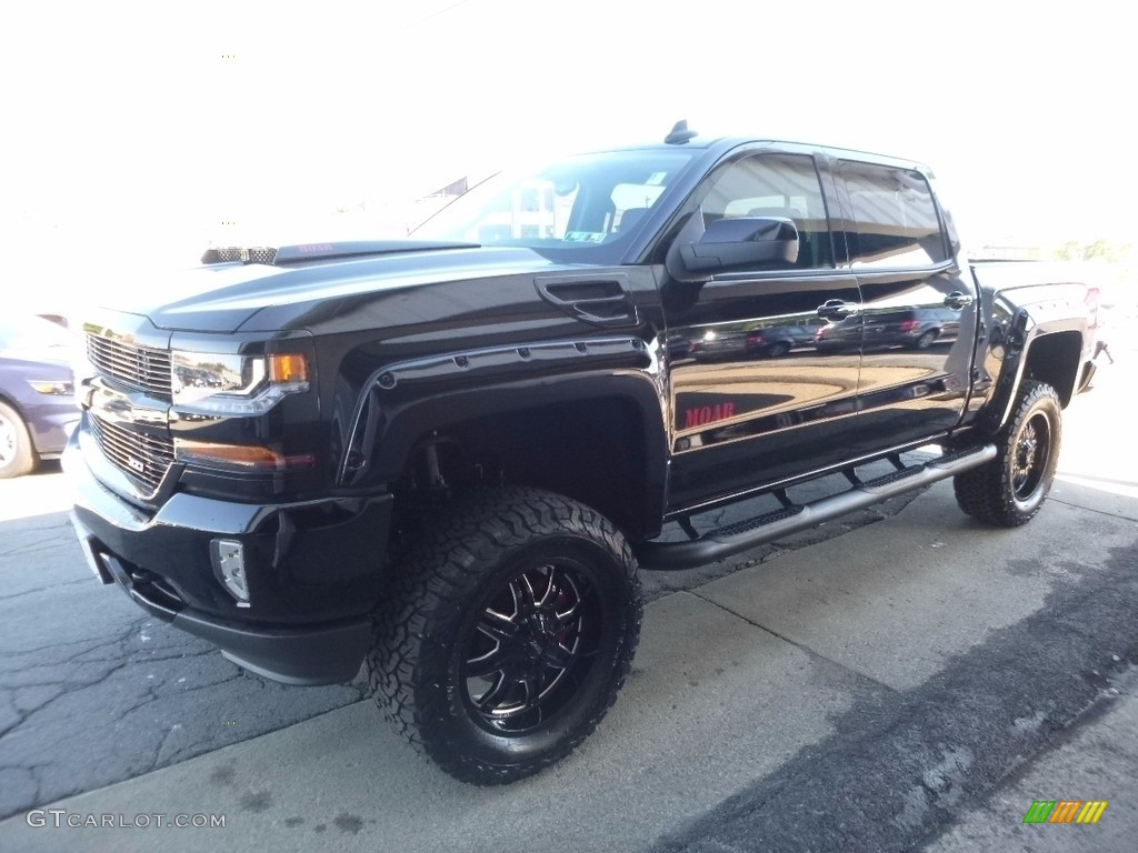 2017 Silverado 1500 LT Crew Cab 4x4 - Black / Jet Black photo #6