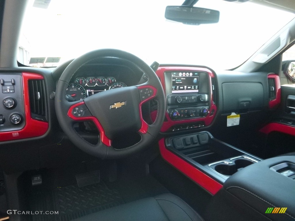 2017 Silverado 1500 LT Crew Cab 4x4 - Black / Jet Black photo #12