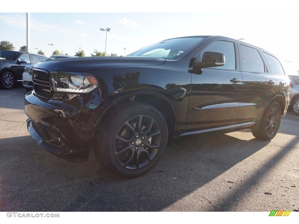 2017 Durango R/T - DB Black Crystal / Black photo #1