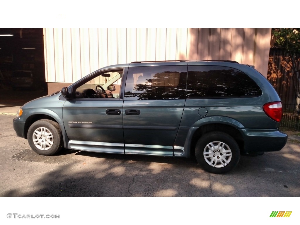 2007 Grand Caravan SE - Magnesium Pearl / Medium Slate Gray photo #11