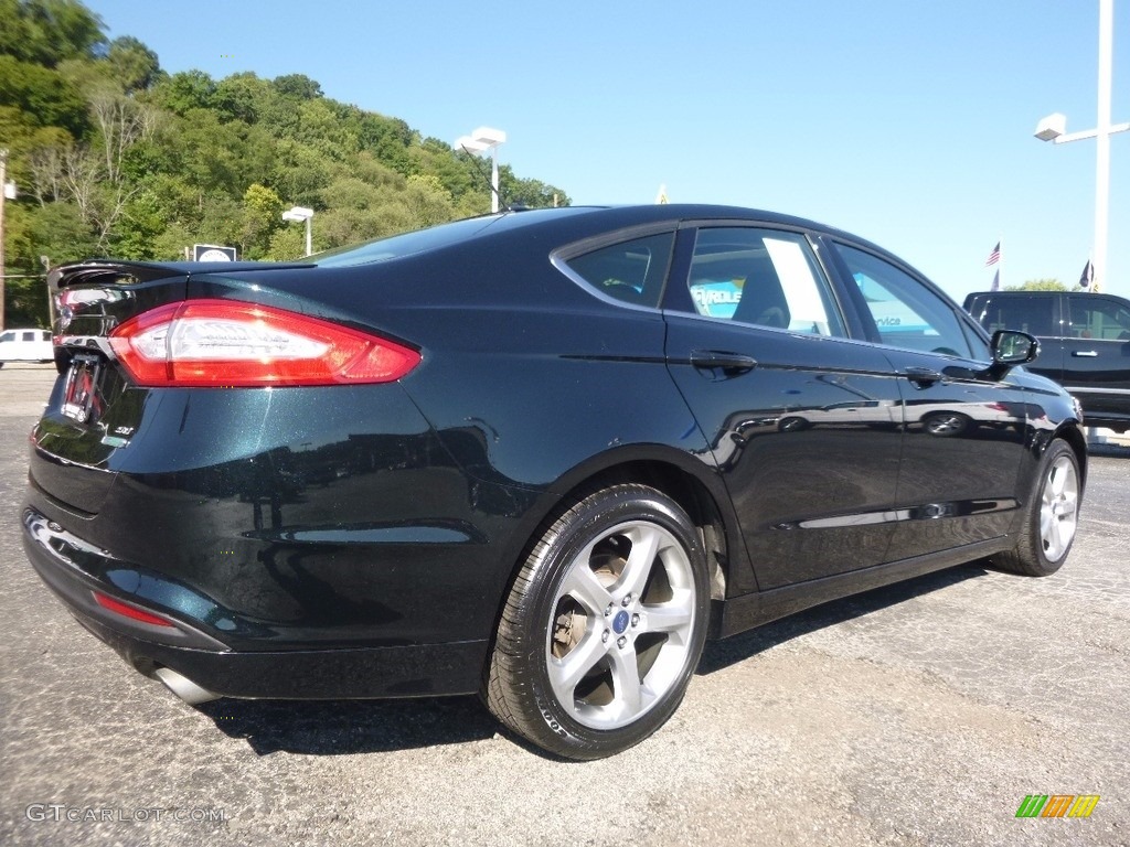 2014 Fusion SE EcoBoost - Dark Side / Charcoal Black photo #2