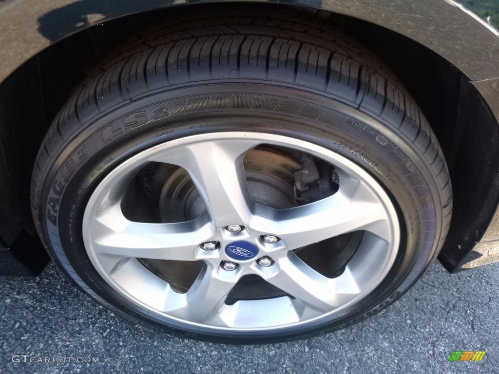 2014 Fusion SE EcoBoost - Dark Side / Charcoal Black photo #9