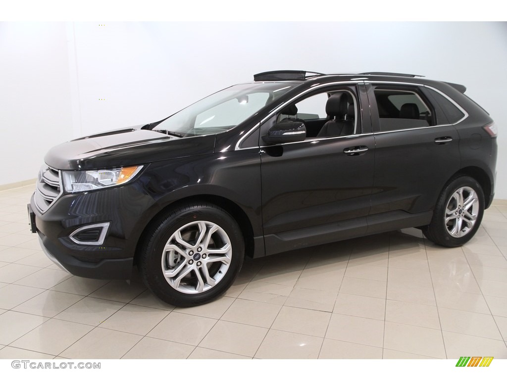 Shadow Black 2016 Ford Edge Titanium Exterior Photo #115847281
