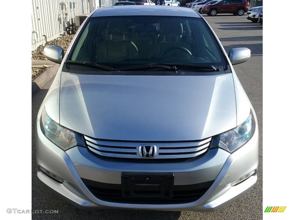 2011 Insight Hybrid EX - Alabaster Silver Metallic / Gray photo #2