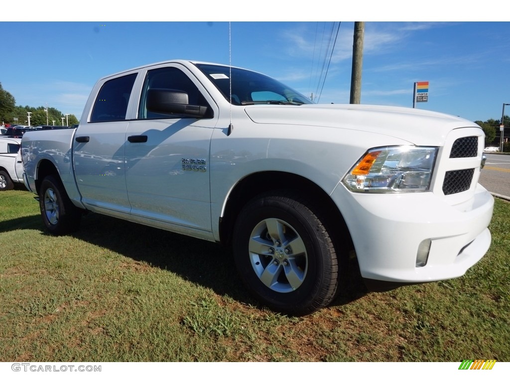 2017 1500 Express Crew Cab - Bright White / Black/Diesel Gray photo #4