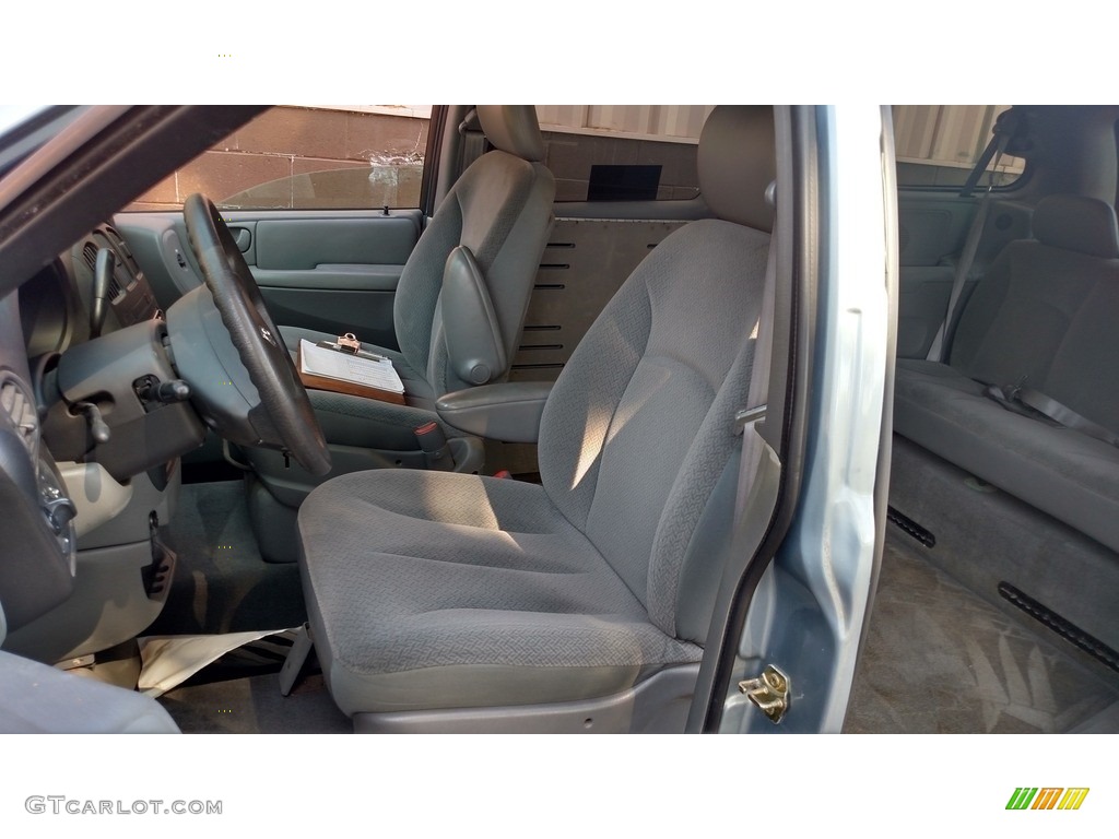 2005 Grand Caravan SE - Butane Blue Pearl / Medium Slate Gray photo #17