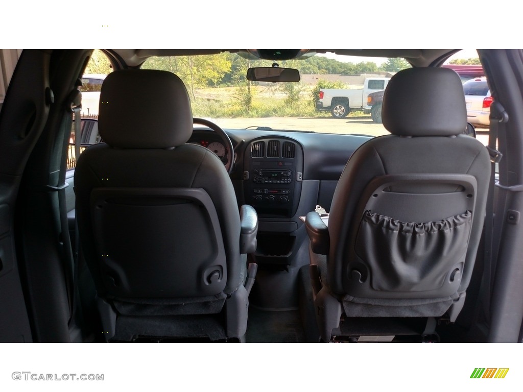 2005 Grand Caravan SE - Butane Blue Pearl / Medium Slate Gray photo #22
