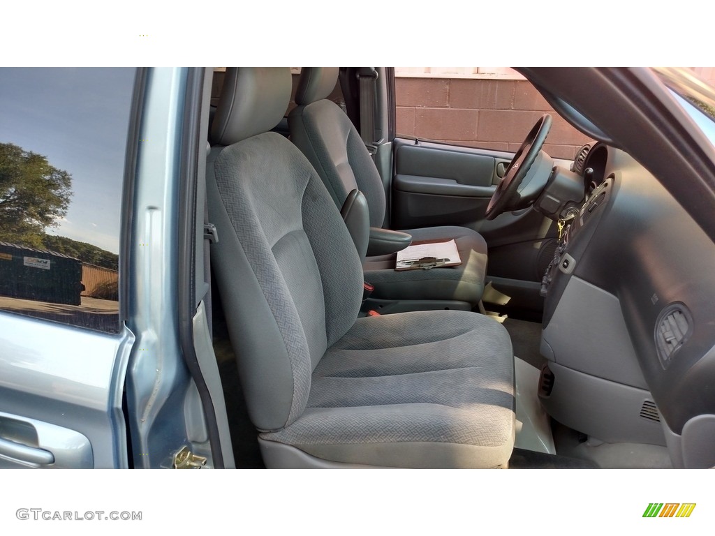 2005 Grand Caravan SE - Butane Blue Pearl / Medium Slate Gray photo #26