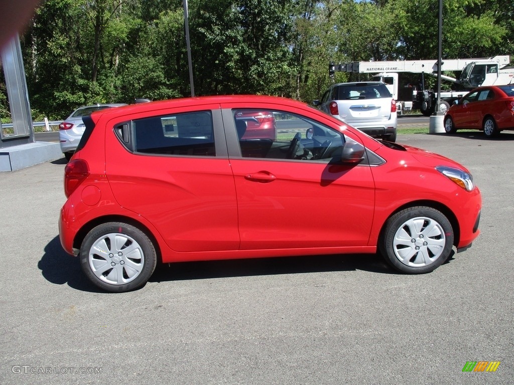 Red Hot 2017 Chevrolet Spark LS Exterior Photo #115850227