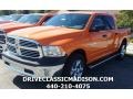 2017 Omaha Orange Ram 1500 Big Horn Crew Cab 4x4 #115838544