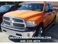 Omaha Orange 2017 Ram 1500 Big Horn Crew Cab 4x4