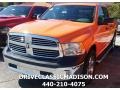 2017 Omaha Orange Ram 1500 Big Horn Quad Cab 4x4  photo #1
