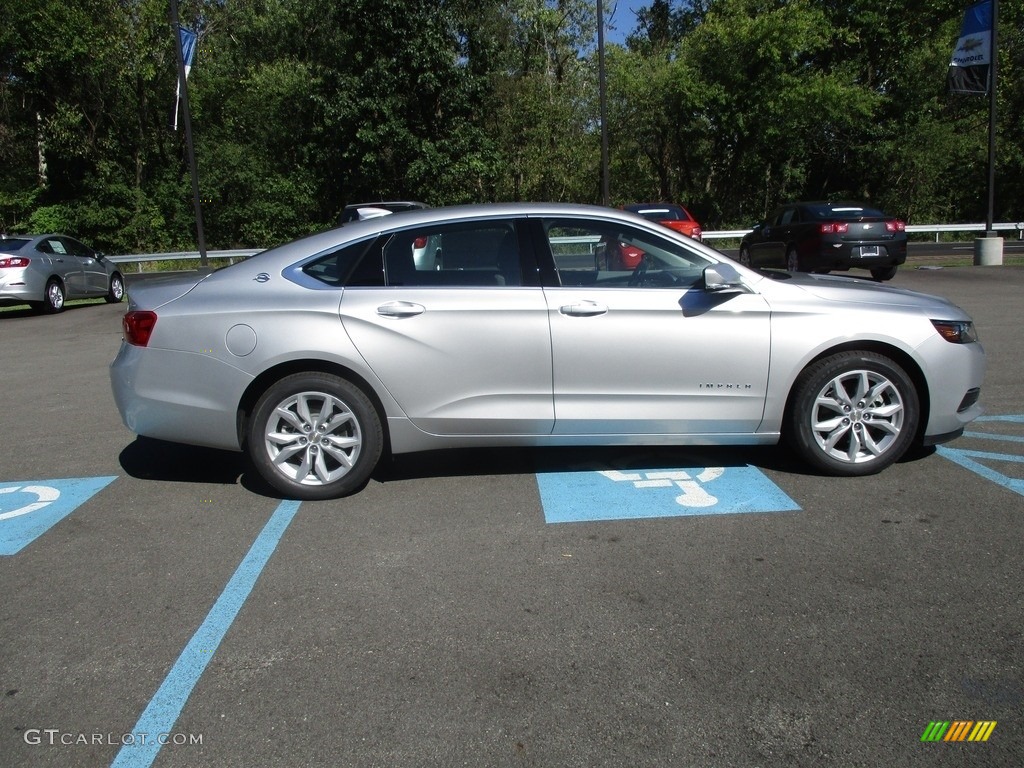 2017 Impala LT - Silver Ice Metallic / Jet Black/Dark Titanium photo #7