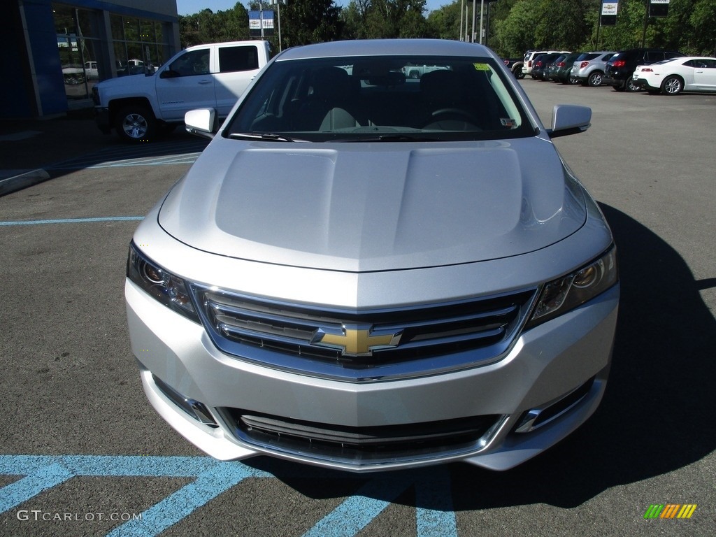 2017 Impala LT - Silver Ice Metallic / Jet Black/Dark Titanium photo #9