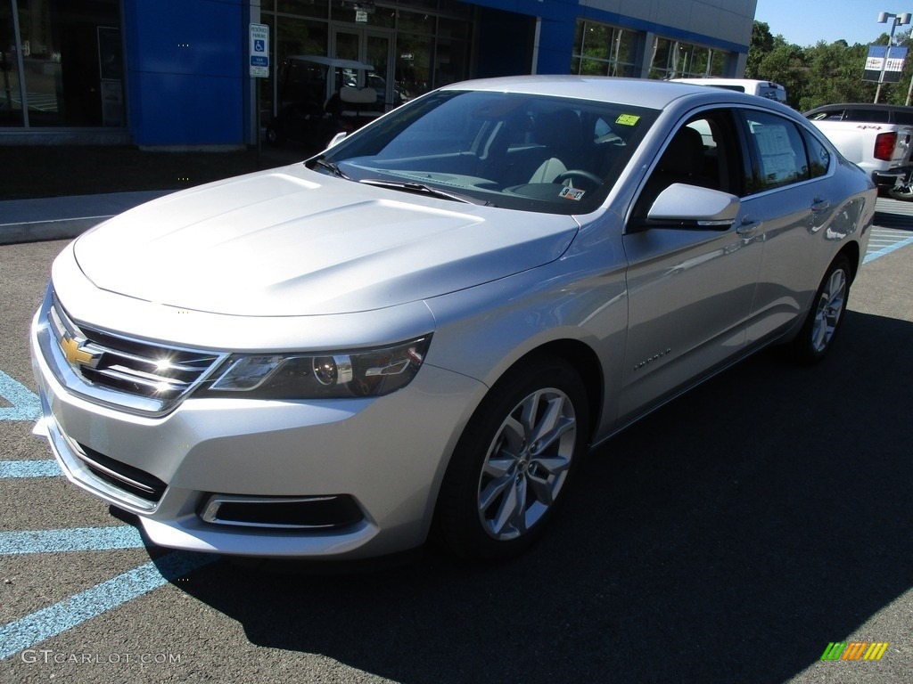 2017 Impala LT - Silver Ice Metallic / Jet Black/Dark Titanium photo #10
