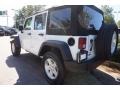 2016 Bright White Jeep Wrangler Unlimited Sport 4x4  photo #2