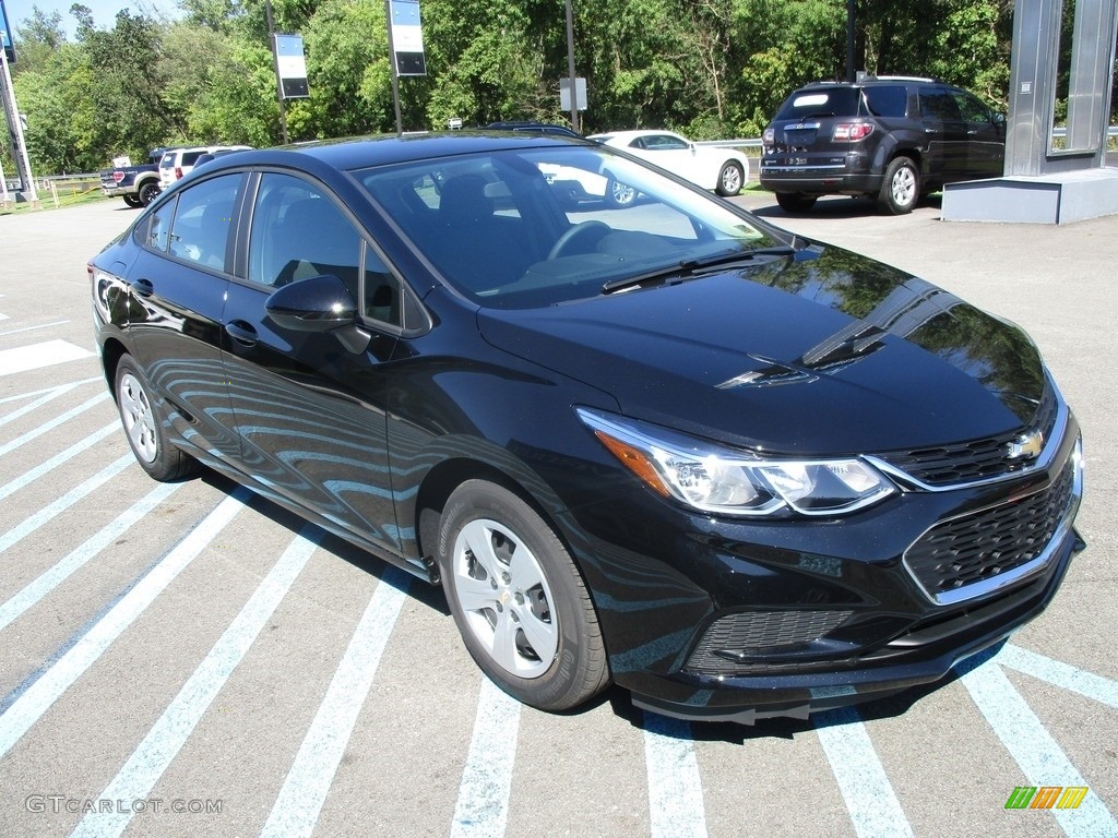 Mosaic Black Metallic 2017 Chevrolet Cruze LS Exterior Photo #115854151