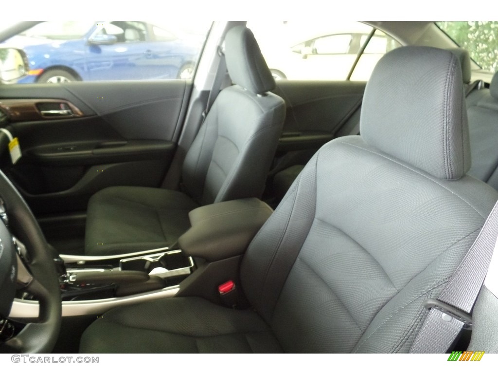 2017 Accord Hybrid Sedan - Mandarin Gold Metallic / Black photo #8