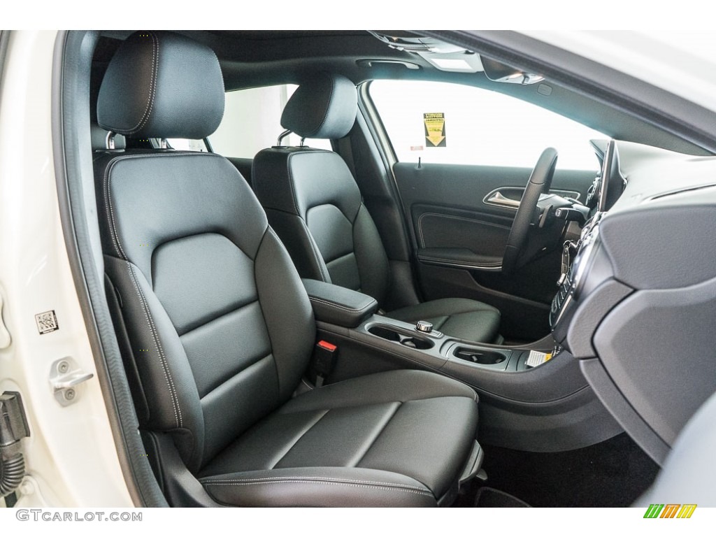 Black Interior 2017 Mercedes-Benz GLA 250 Photo #115854982